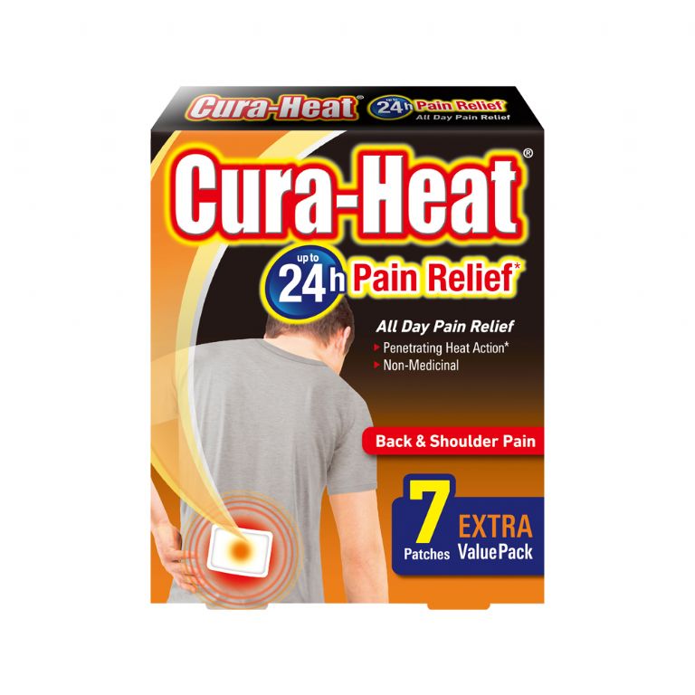 Cura heat pads for back pain Clearance