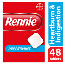 Rennie Peppermint Chewable Tablets